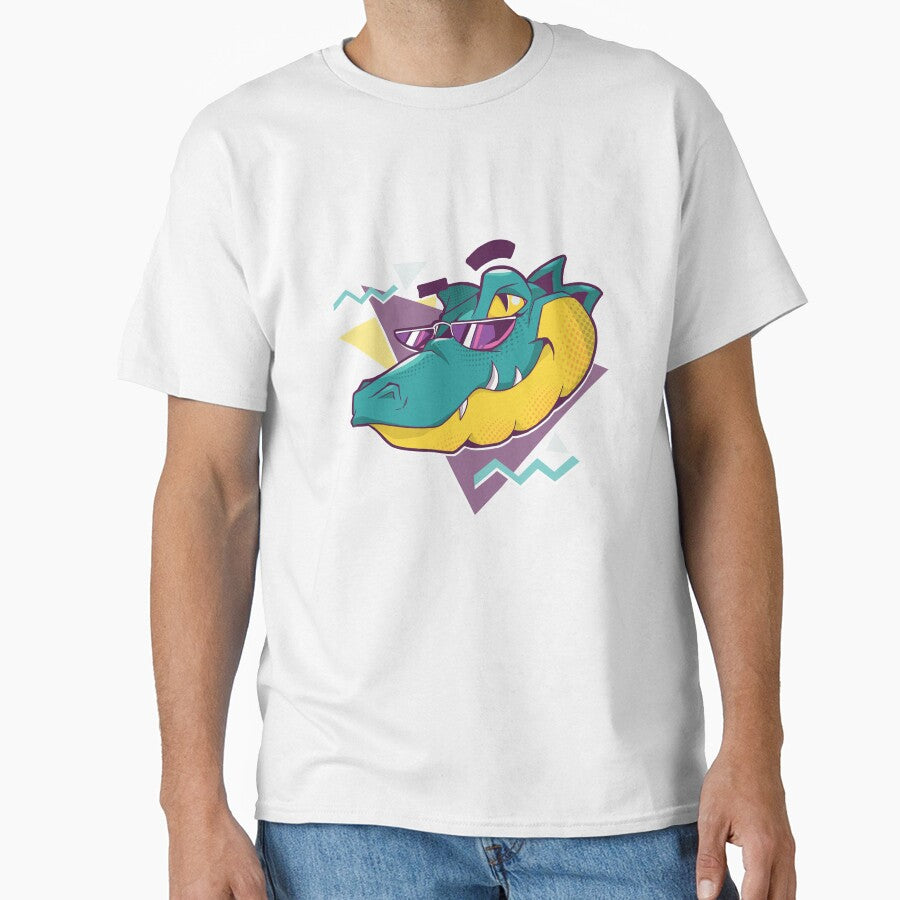 Cool Alligator Crocodile - 90s Party Retro Nostalgia by AaaleXX