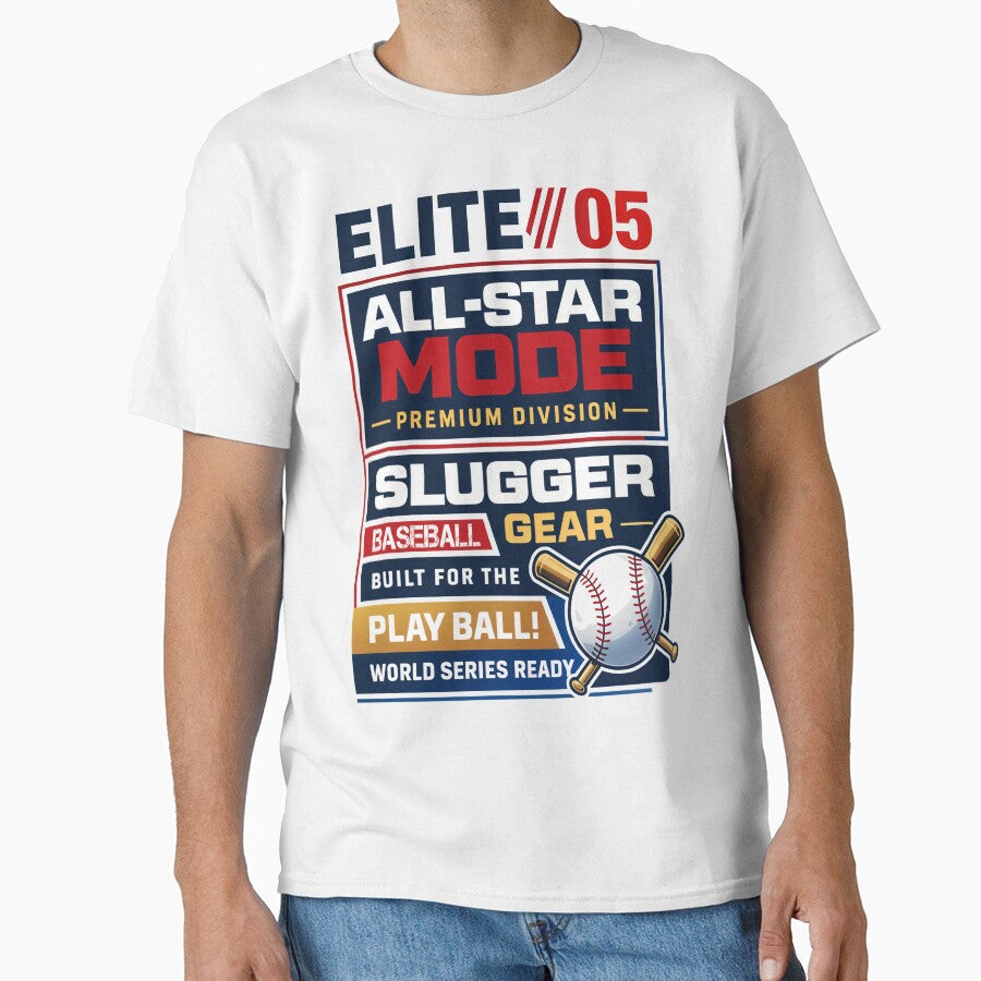 Elite 05 All Star Mode Premium Division Slugger Gear Play Ball World Series Baseball by KLERIKSTORE