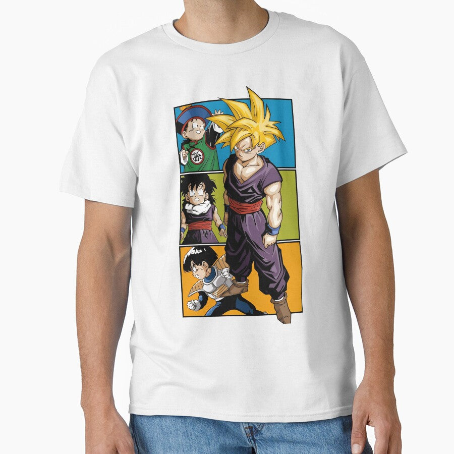 Saiyan Evolution Warrior – Anime Growth Panel Design by PosterFuel