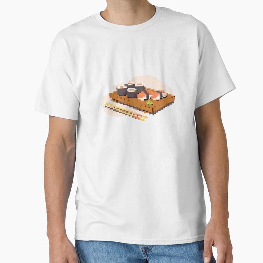 Pixelated Sushi by Potato Quality Prints