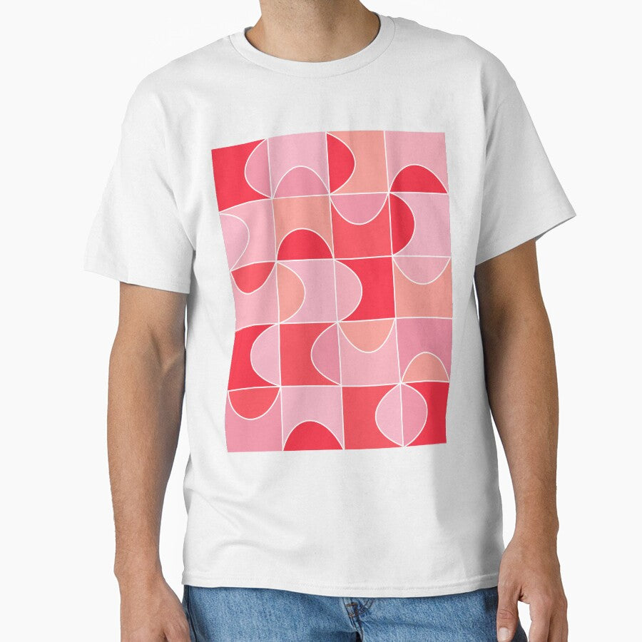 Pink Mid-Century Modern Pattern by WildeandCo