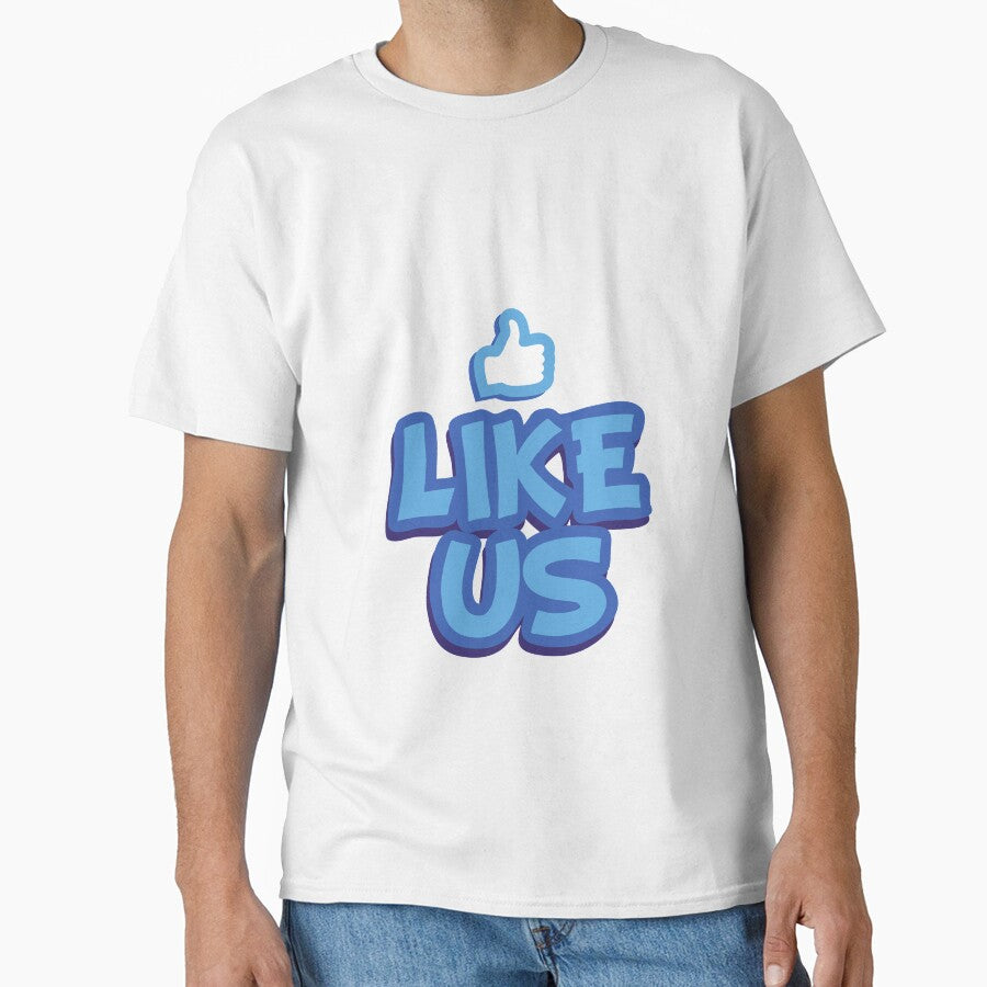 Like Us Facebook Novelty Design by popotamfriends