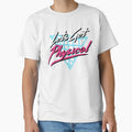 Lets Get Physical Workout Gym Tee Totally Rad Retro 80'S by ZacharyMarcus