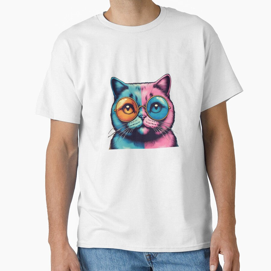 Pop-Art Cat: a colorful and fun illustration in the style of Andy Warhol. by MrGraffo