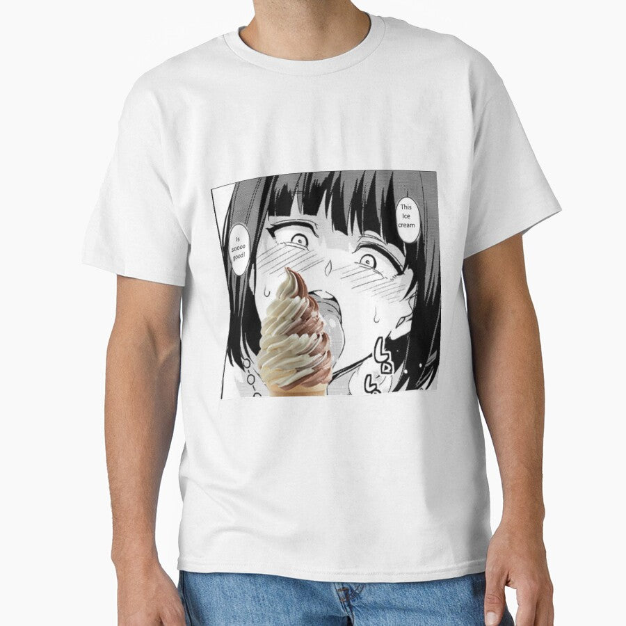 Girl licking ice cream by Trendy-Finds