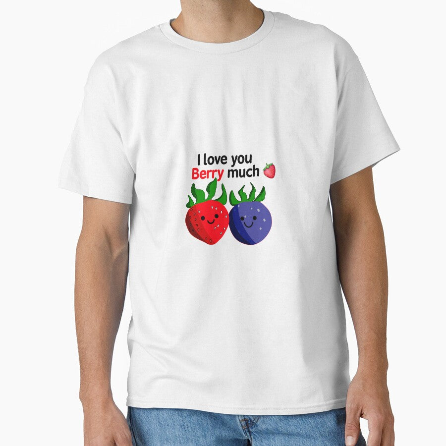 I Love You Berry Much   Cute Strawberry Pun by iMichaellD