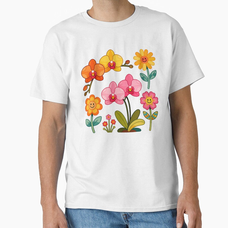 Orchids Retro by Arty Art