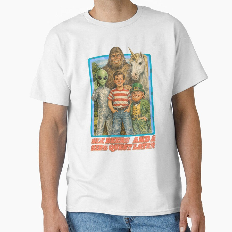 Retro Comic Dark Humor Party Adventure by Nacho Average Designs
