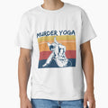 Brazilian Jiu Jitsu Funny Murder Yoga Vintage by SeanDoke