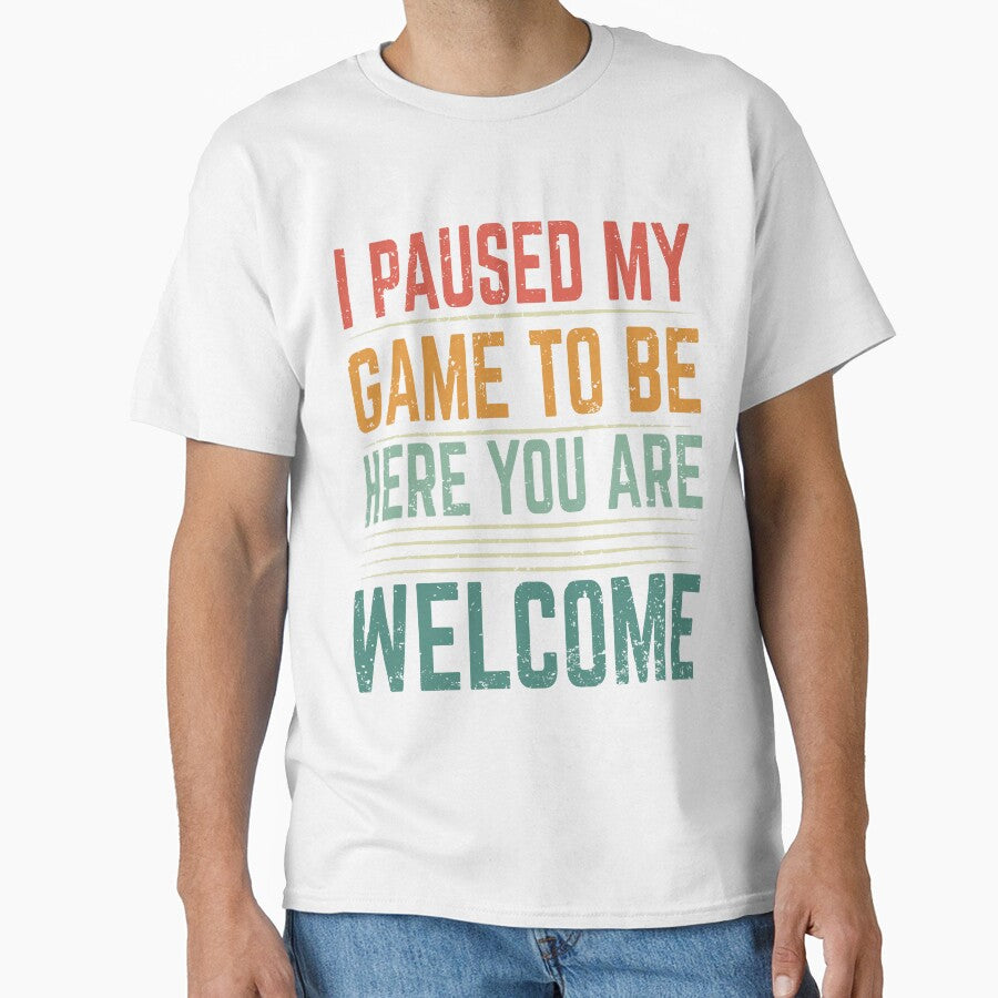Game Pause Welcome Statement by buffoola