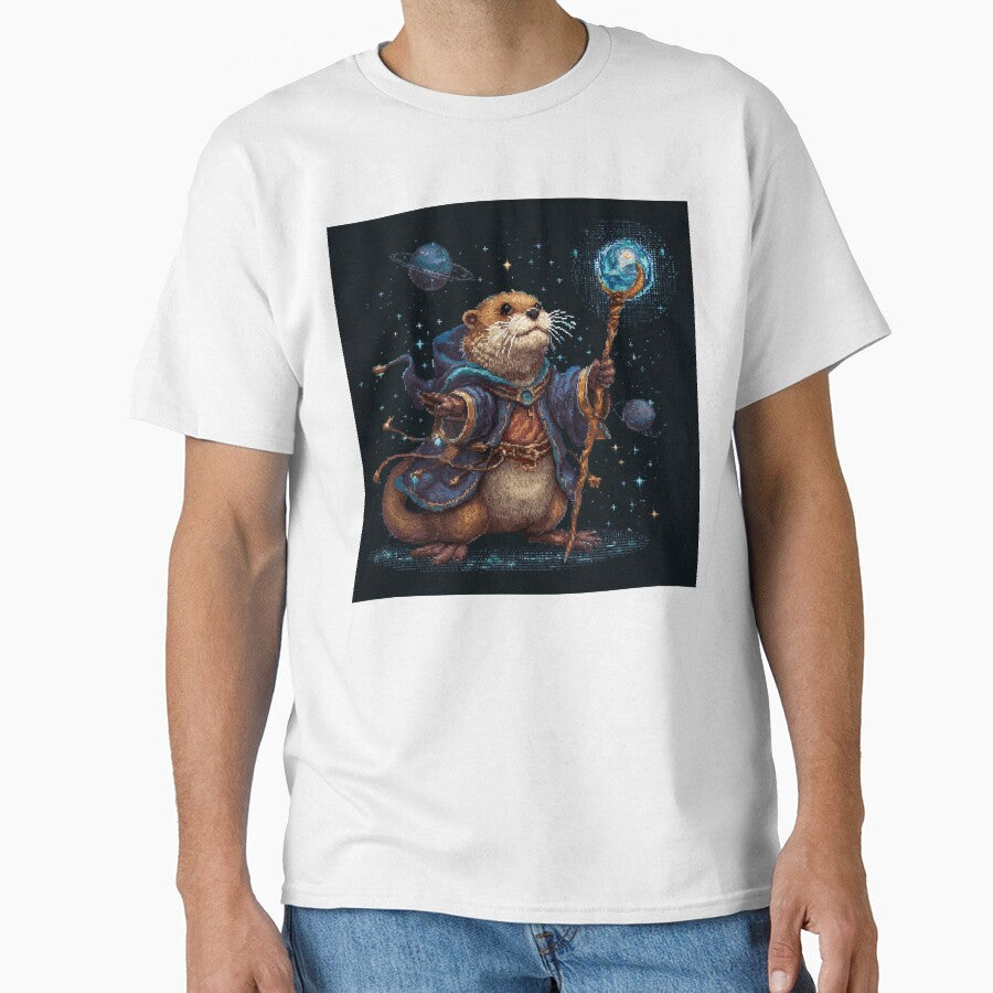 Otter Wizard Pixel Art by Kaos-Bit