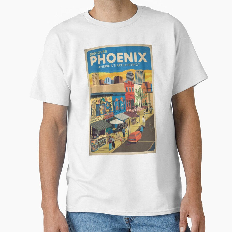 Phoenix Vintage Travel Poster by TravelerRat