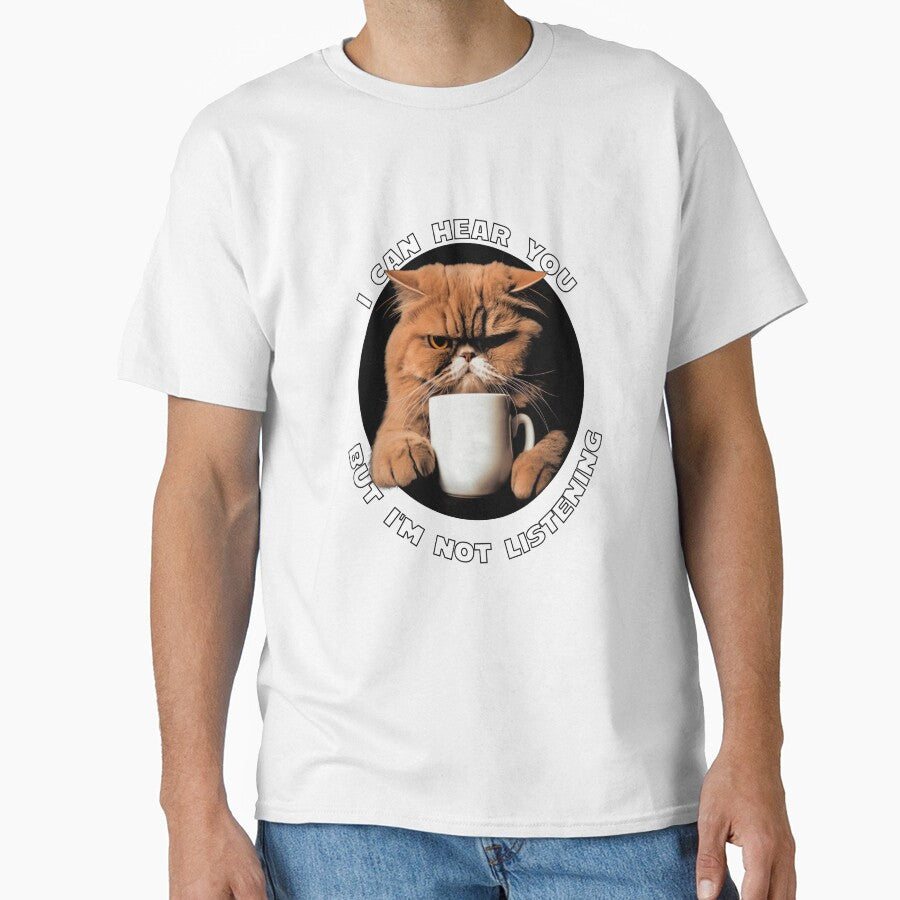 Funny Sarcastic Humor I Can Hear You But I’m Not Listening by fantasticdesign