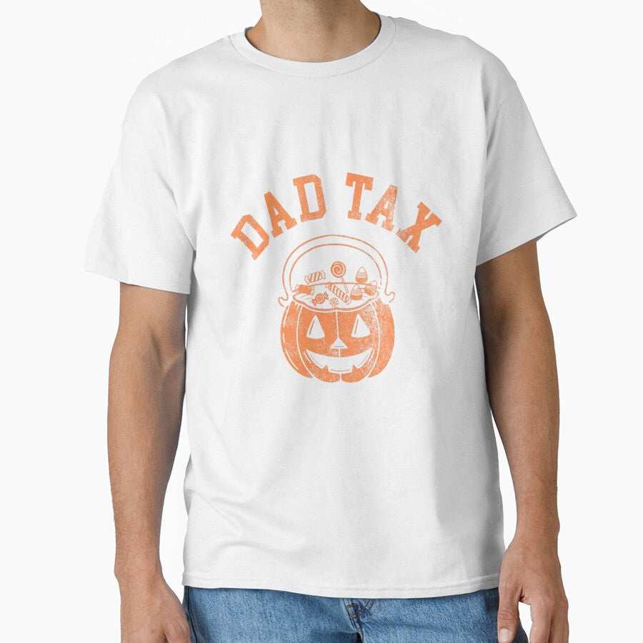 Dad Tax Trick Or Treat Candy For Halloween, Pumkin Dad Joke by ngyuik
