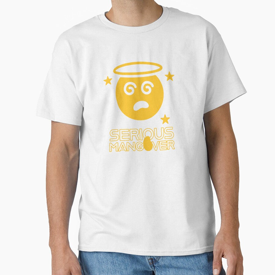 Serious Mangover Mango Pun Graphic Design by DouglasyReynol