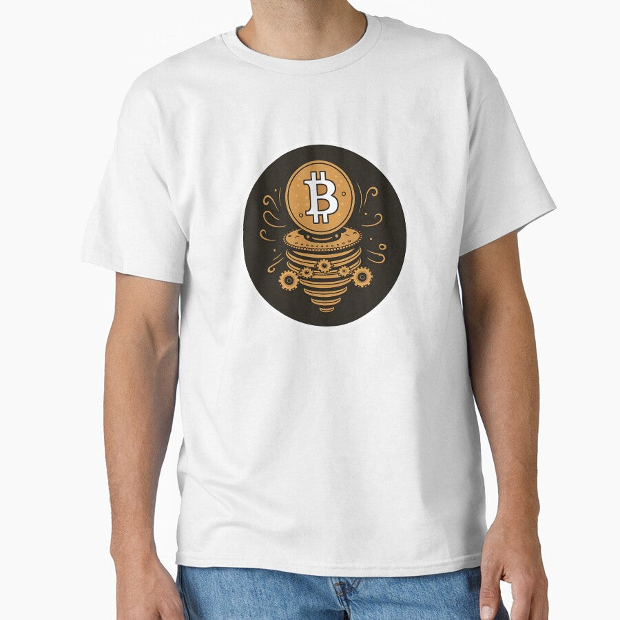 Bitcoin HODL Minimal Tee by RadDeck