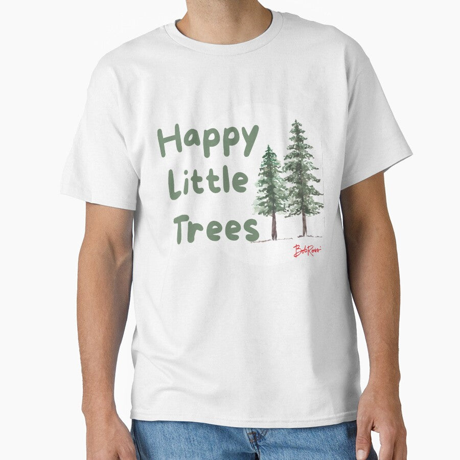 Happy Little Trees Bob Ross Fan Art by woolcos