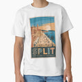 Split Vintage Travel Poster by TravelerRat