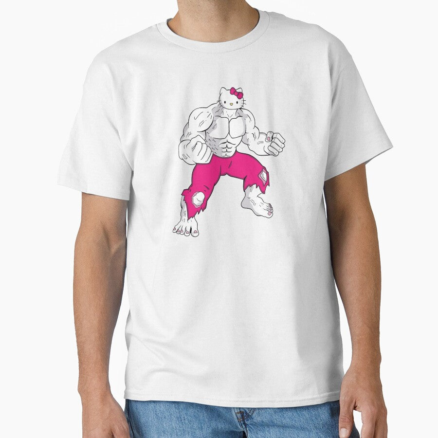 Hello Kitty bodybuilder by YumeKurenai