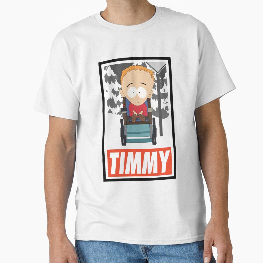 South Park Timmy Slim Fit Women Unisex Basic Novelty Hot Idea by POIUYGF