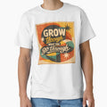 Wall Art - Postcard - Grow Through – Retro Resilience by ForeverPrintsOK