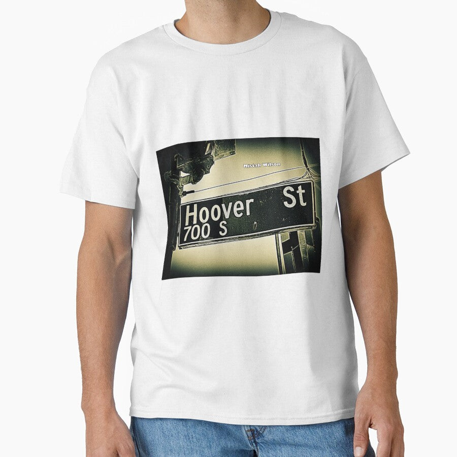 Hoover Street, Los Angeles, CA by Mistah Wilson by The Street Sign Store