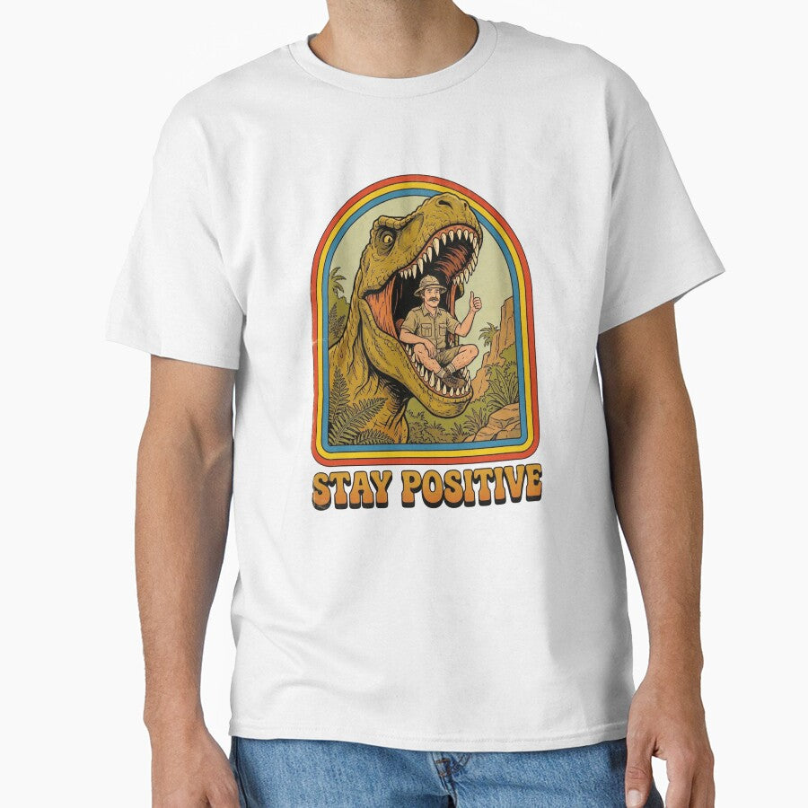 Stay Positive Vintage Retro by ACHIZ