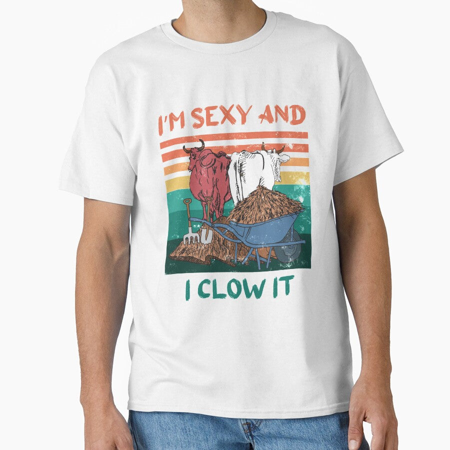 Vintage Cattle Dung Clow Cow Manure Ranch Owner Sexy Farmer by TheAplus