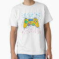 colorful gamepad and sketches doodles drawings graphic artwork by hayrpictures