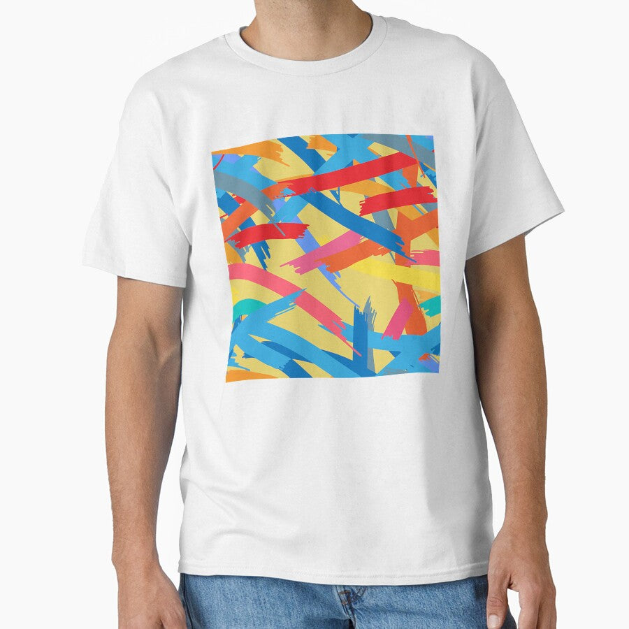 Texture with paint, chaotic shapes, lines by WyldTree