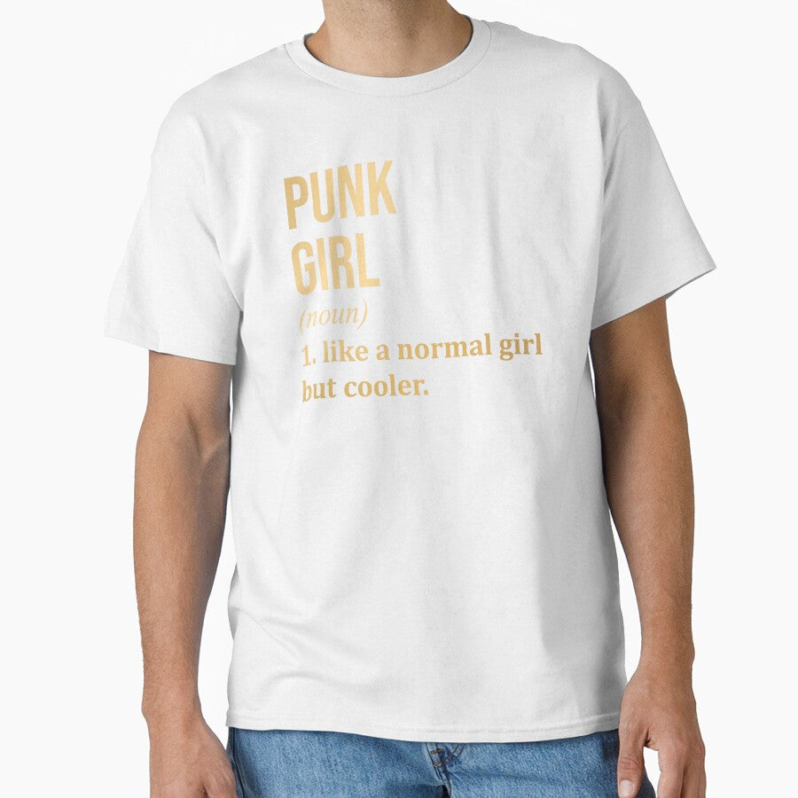 Punk Girl Definition Punk in Gold by XCIV