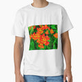 Vibrant Orange flowers summer pattern by santoshputhran