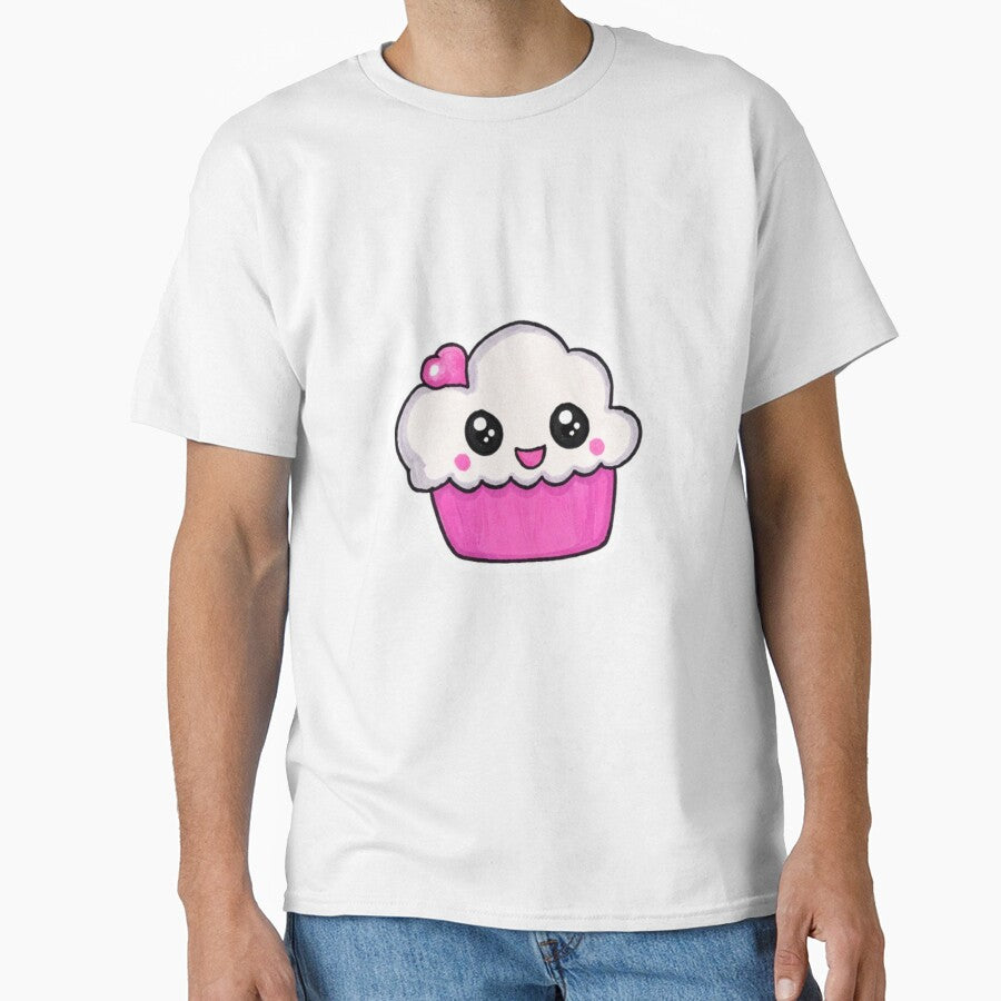Cute Kawaii Cupcake – Gourmet and Adorable Sticker by NuageArt
