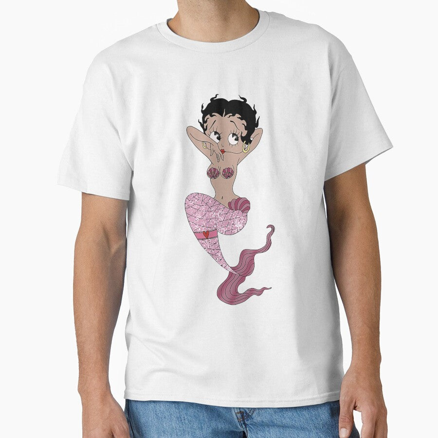 Betty Boop cute mermaid by TonyTurne