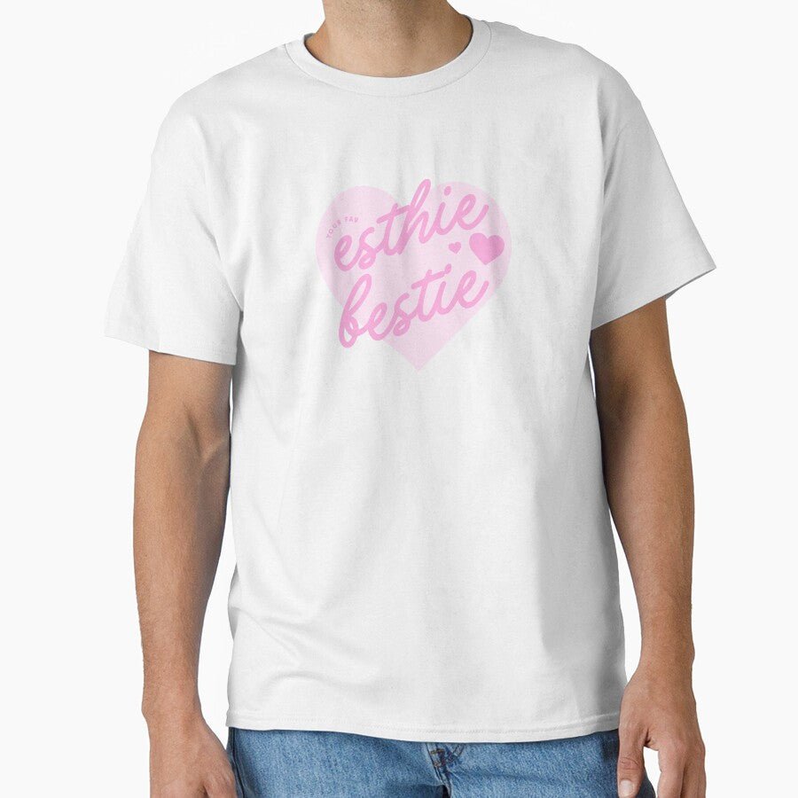 Esthie Bestie Pink Aesthetic Esthetician Quote by Creative Brat Design Studio