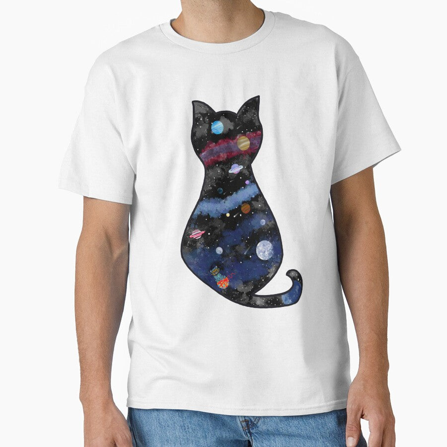 Galaxy Cat by Victoria Graham