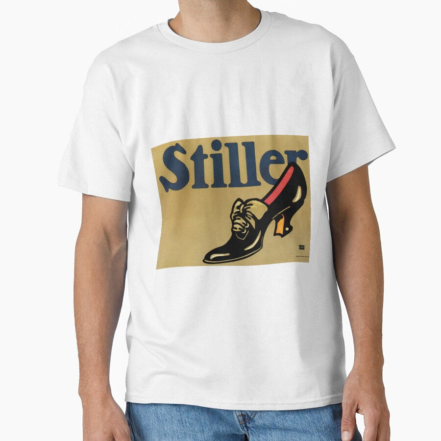 STILLER SHOES Retro German Plakatstil Graphic Design Advertisement by Lucian Bernhard c1913 by retroposters