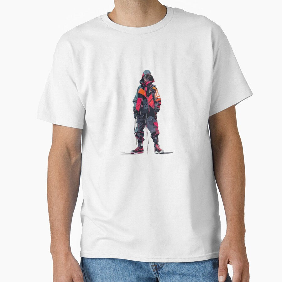 Cyberpunk Streetwear Minimal Flat Design by Shadow-Stone
