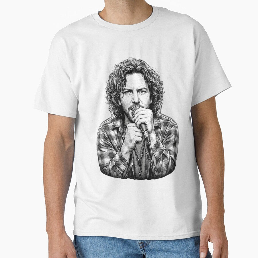 The Voice of Seattle: 90s Grunge Legend Portrait by Fallen Ink