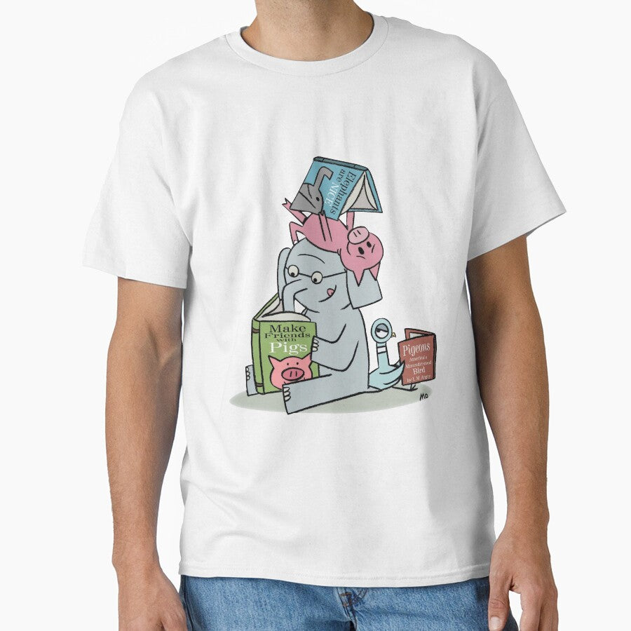 Elephant And Piggie, Elephant And Piggie, Cotton, Tank To by AMFKLW
