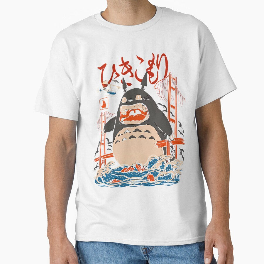 Totoro Golden Gate Bridge by JTravisDesigns