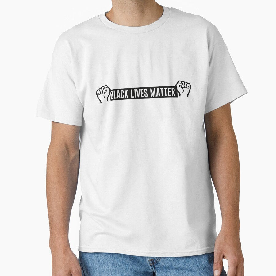 Black Lives Matter  Slim Fit T-Shirt by j7boy