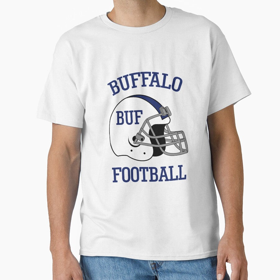 Buffalo Football T-Shirt for Men and Women by AllStarMerch