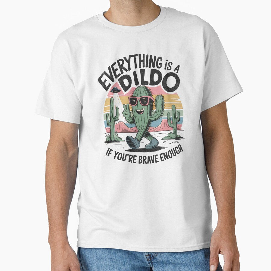Everything Is A Dildo If You're Brave Enough - Quirky Cactus Character by Beanster-nl