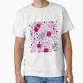 Beautiful Simple Pink Floral design aesthetic by Preety Padhiyar