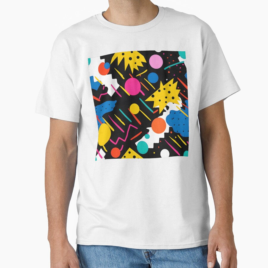 Pop Art Pink, Blue And Yellow Vibrant Abstract by DEC02