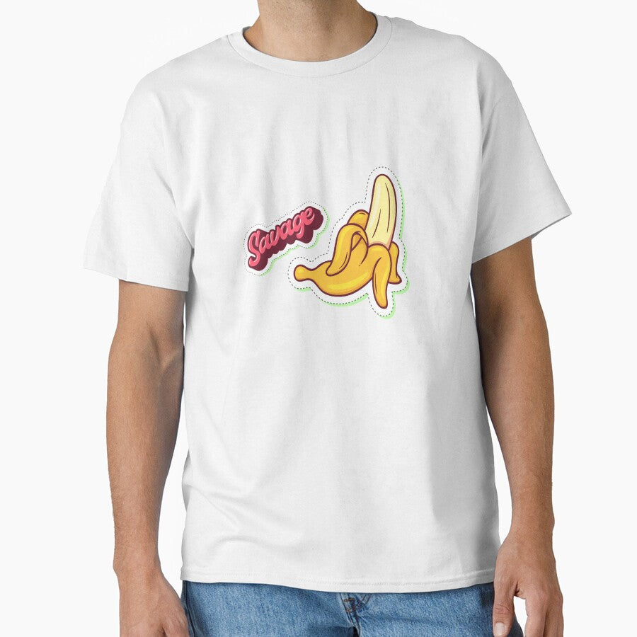 Savage Banana 3d Art Stylish by Art Wear Nation