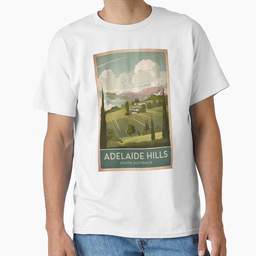 Adelaine Vintage Travel Poster by TravelerRat