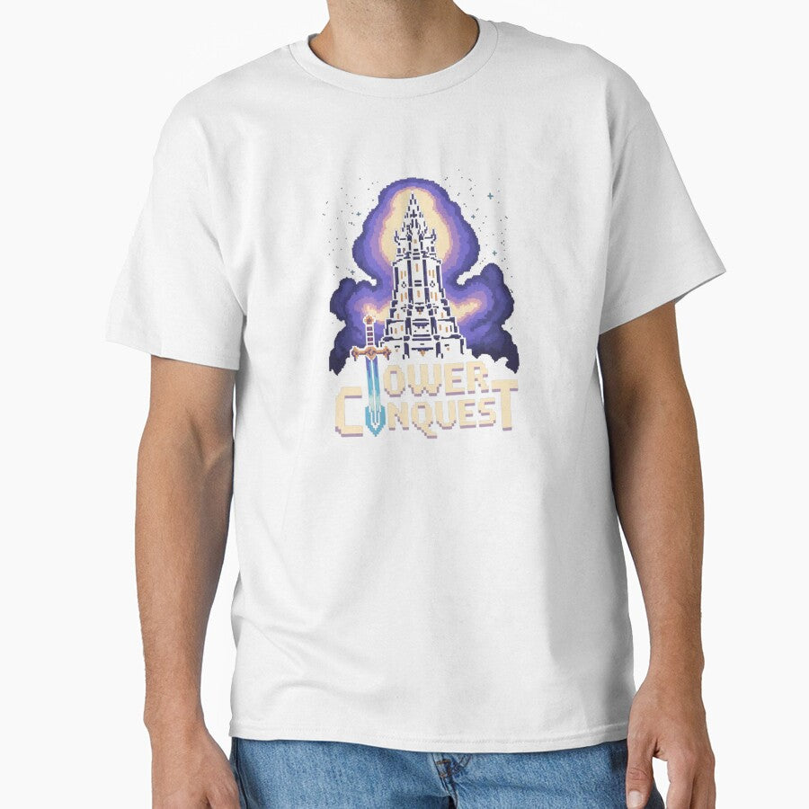 Tower Conquest 8bit Graphic Pixel Retro Arcade Game by 8bit Revival Shop