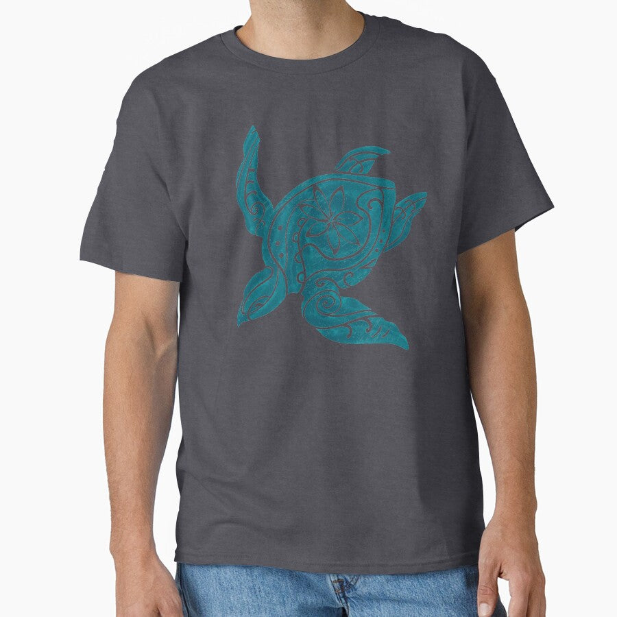 Vintage Hawaiian Tribal Turtle by sunnthreads